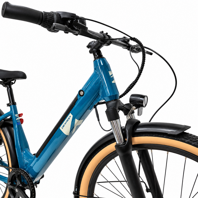 Bicicleta electrica Oras Devron 28200 - 28 inch, M, Albastru