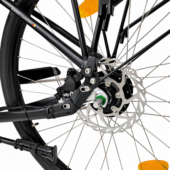 Bicicleta electrica Prophete 54804 - 28 inch, M, Negru