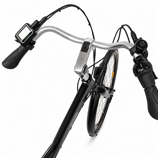 Bicicleta electrica Prophete 54804 - 28 inch, M, Negru