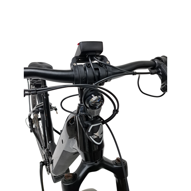 Bicicleta electrica Trekking Stella Tierra - 29 inch, 10V, L, Negru lucios