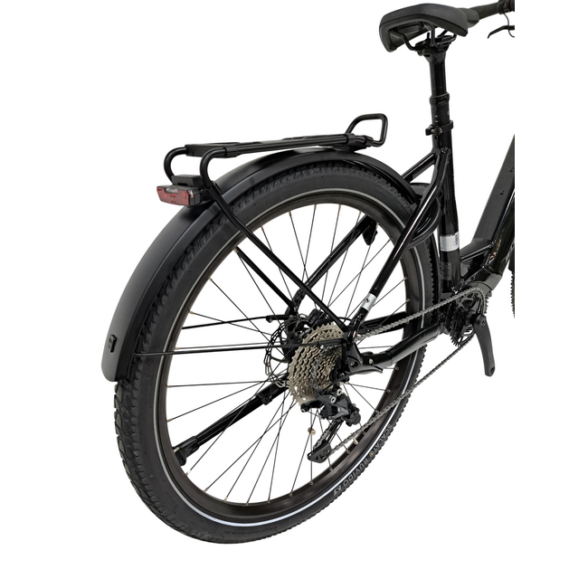 Bicicleta electrica Trekking Stella Tierra - 29 inch, 10V, L, Negru lucios