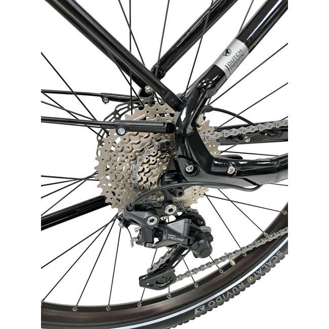 Bicicleta electrica Trekking Stella Tierra - 29 inch, 10V, L, Negru lucios