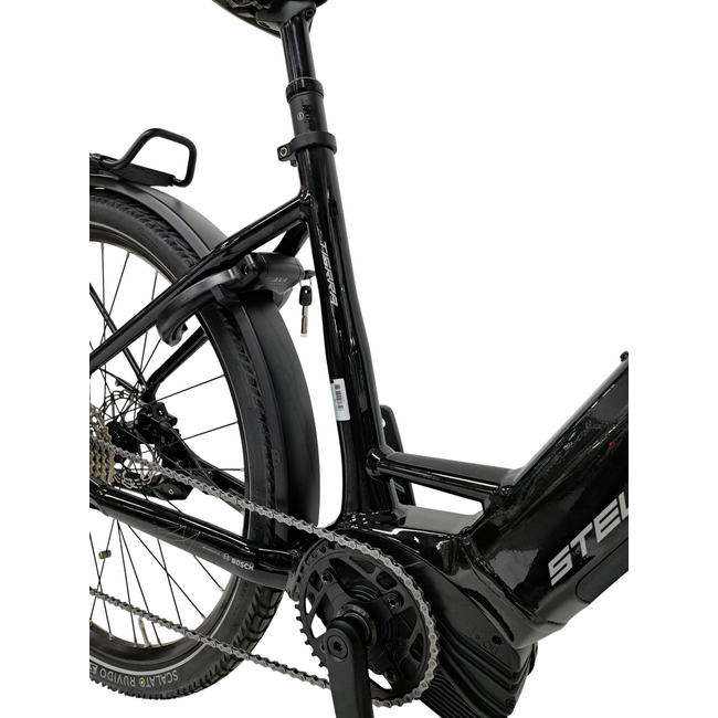 Bicicleta electrica Trekking Stella Tierra - 29 inch, 10V, L, Negru lucios