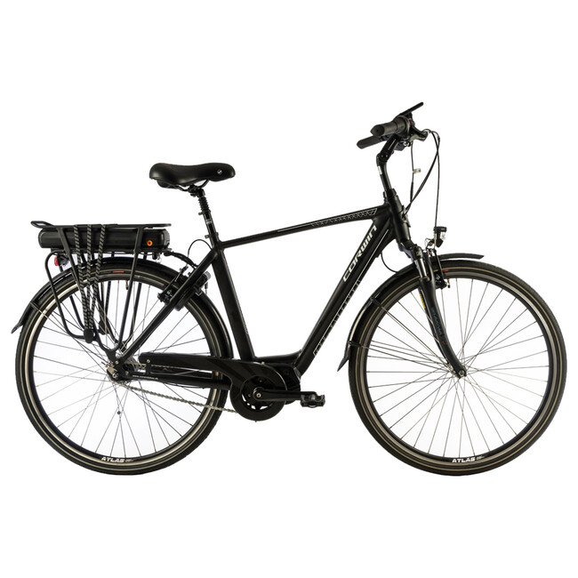 Bicicleta Electrica Corwin 28329 - 28 Inch, Frane V-Brake, 530 mm, Negru