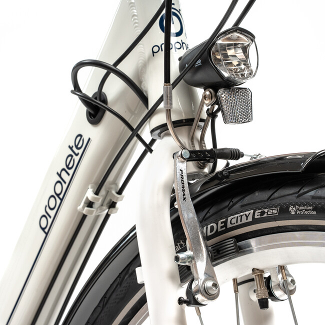 Bicicleta Electrica Prophete 52421 - 28 Inch, M, Alb
