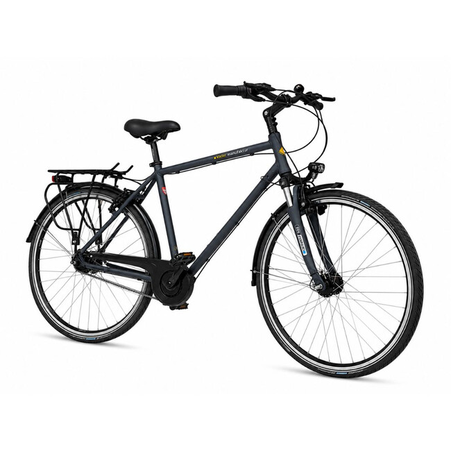 Bicicleta Trekking Kieler 1923 - 28 inch, L, Negru