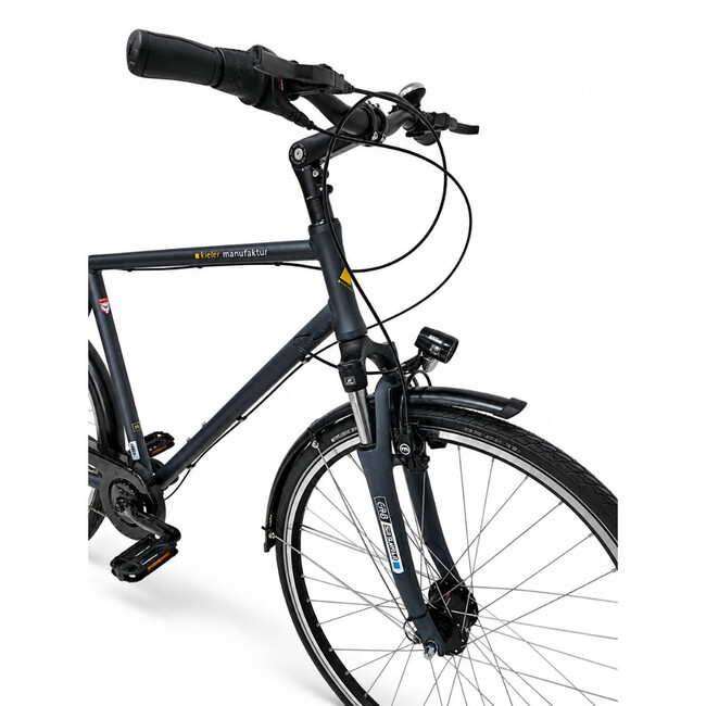 Bicicleta Trekking Kieler 1923 - 28 inch, L, Negru