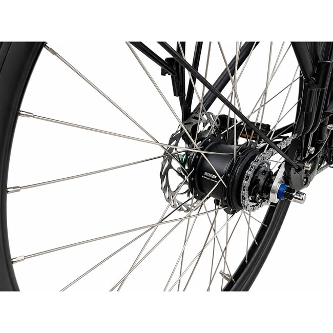 Bicicleta electrica Oras Prophete 54804B - 28 inch, M, Negru