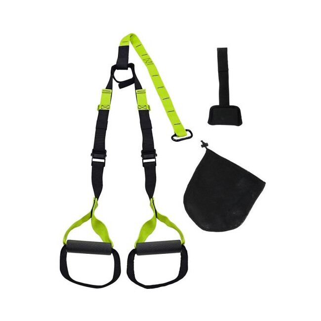 Sistem Trx Bodytrainer Home III - Negru-Verde