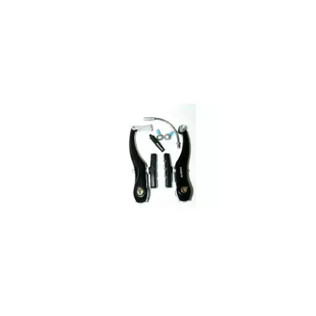Frana fata HJ-805AD 110x60mmx90 grade tip Vbrake, argintiu