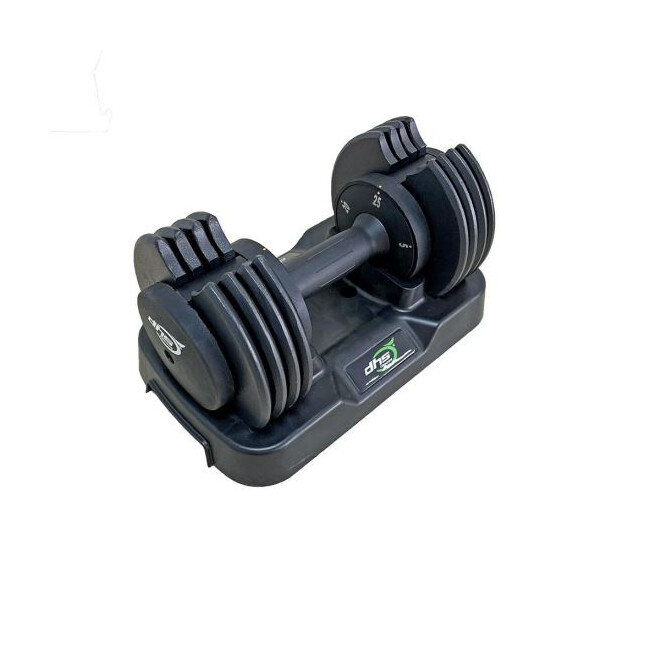 Gantera Reglabila Dhs 5015 - 12 Kg, Negru