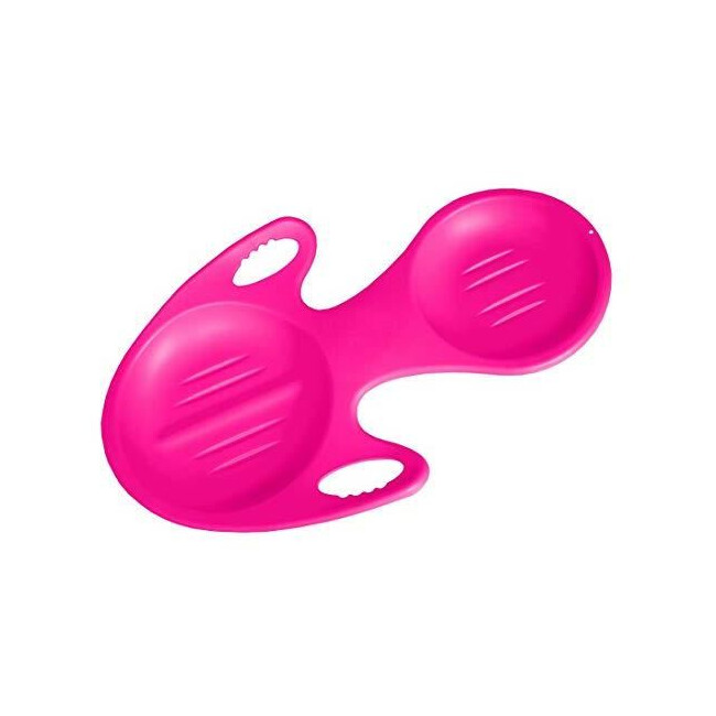 Sanie Copii Glider Plastic Dubla - Roz