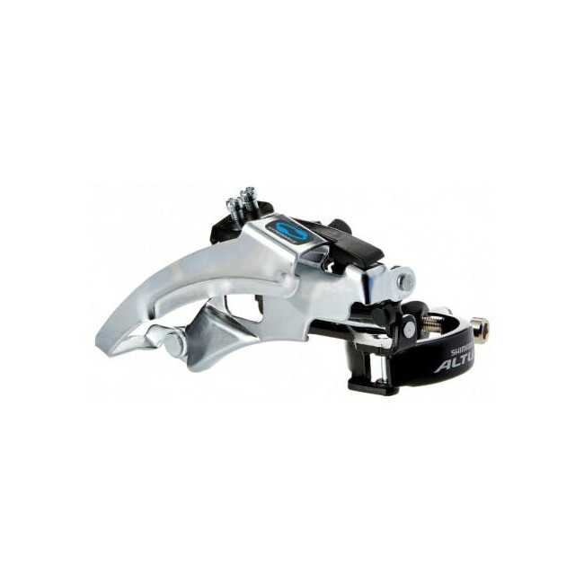 Schimbator fata 7/8 viteze Shimano Altus FD M310, Top Swing, Dual Pull, colier 34,9 mm, 42–48T
