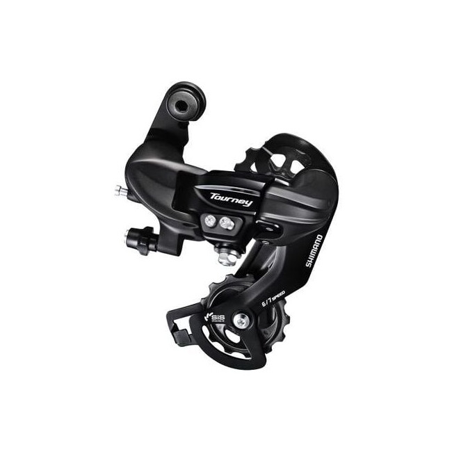 Schimbator spate 6/7 viteze Shimano Tourney ARDTY300D, pridere directa, negru