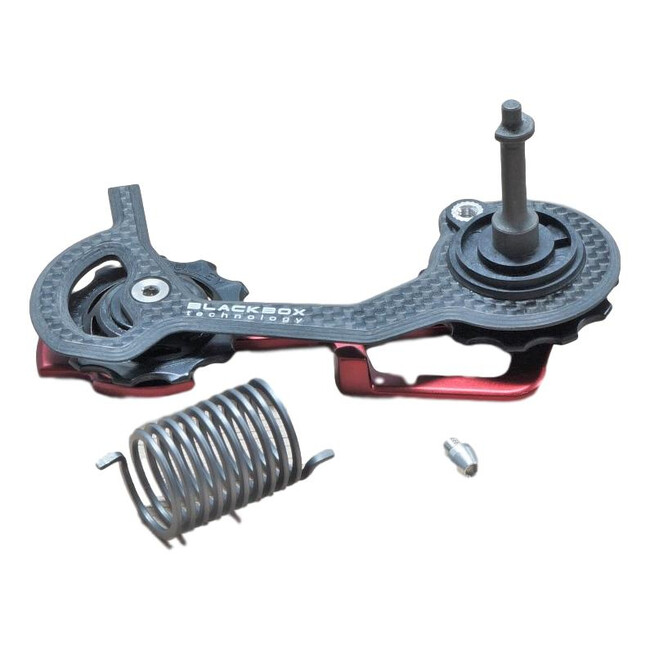 Select X0 Rear Derailleur Cage Kit Carbon - Medium, Red