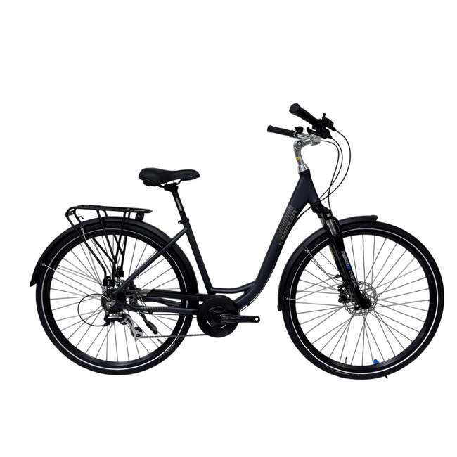 Bicicleta Trekking Kreidler - 28 Inch, S, Negru