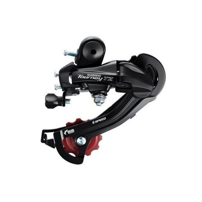 Schimbator spate 6 viteze Shimano ARDTZ500GSD, brat lung, prindere directa