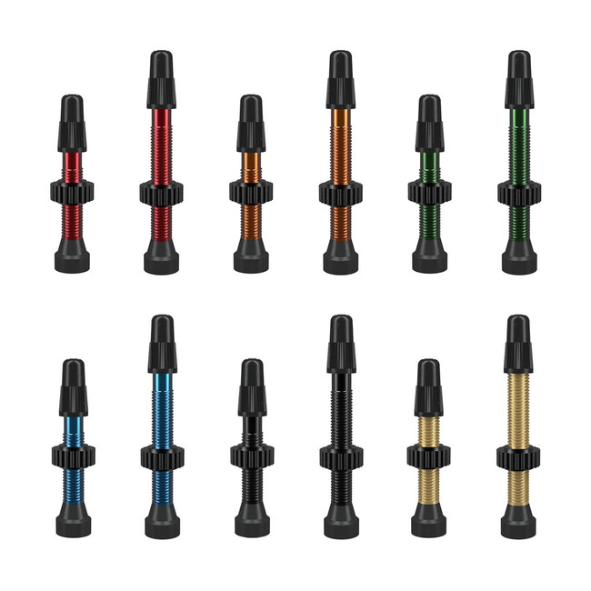 Set Valve WTB TCS Tubeless Presta FV, 34mm - 2 Buc, Rosu
