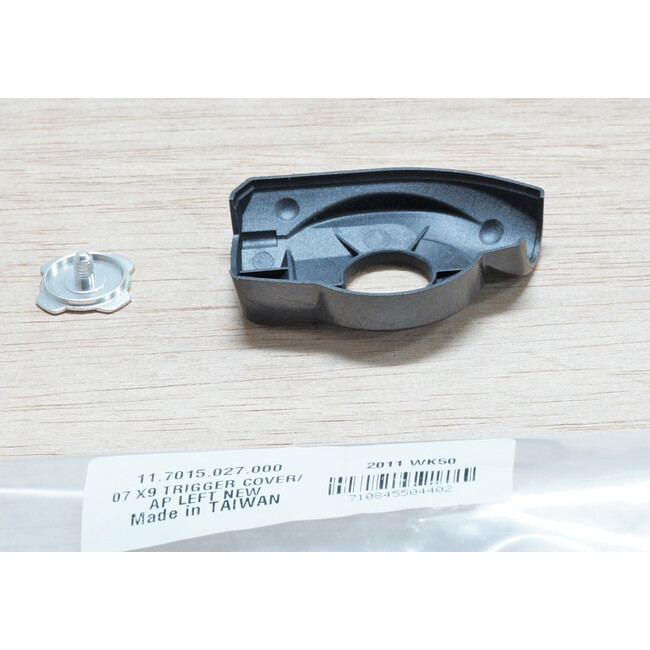 07-09 X9 Trigger Cover/Cap, Left New - Black