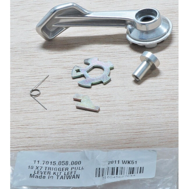 2010 X7 Trigger Pull Lever Kit Left - Silver