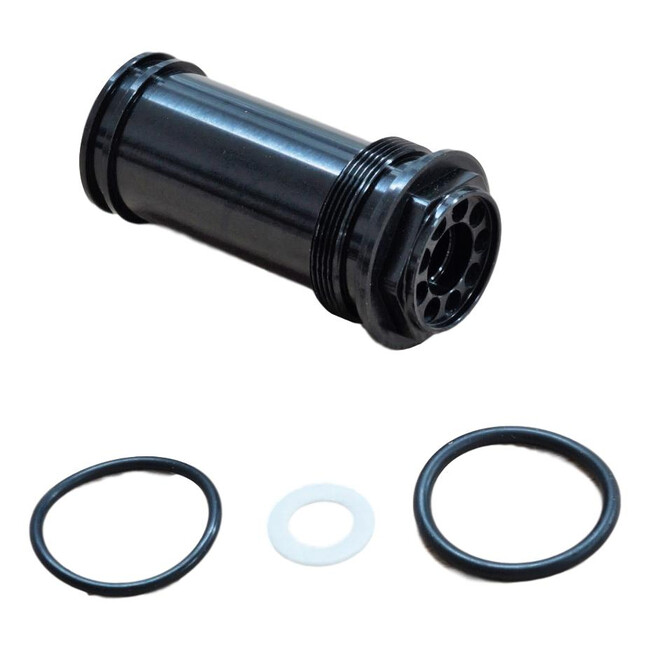 Air U-Turn Top Cap Assembly, 2010 Revelation - Black