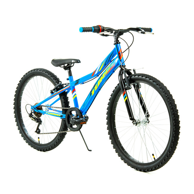 Bicicleta Copii DHS Turbo - 24 Inch, Albastru