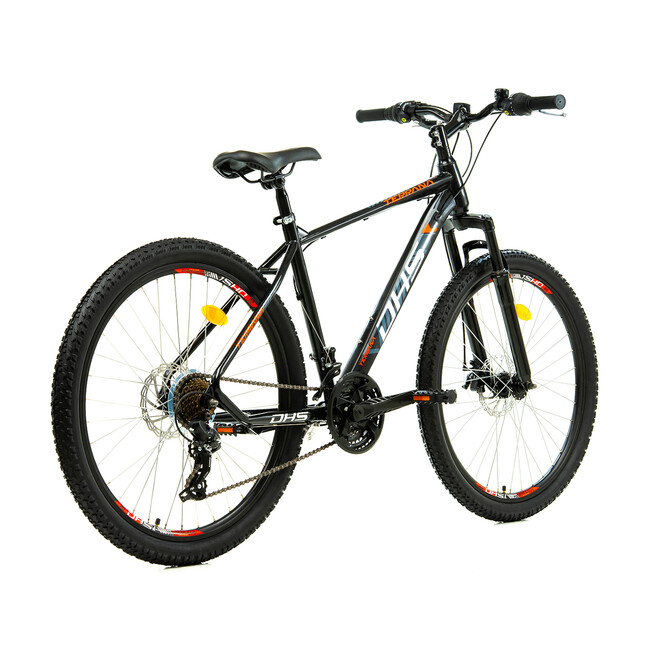 Bicicleta Mtb Dhs 2605 - 26 inch, M, Negru/Rosu