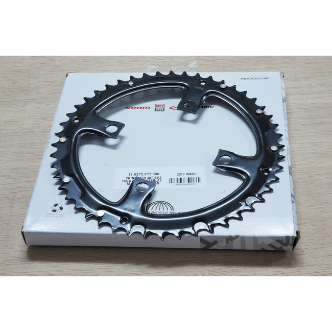 Foaie Angrenaj MTB B V3 104, 48T, Negru