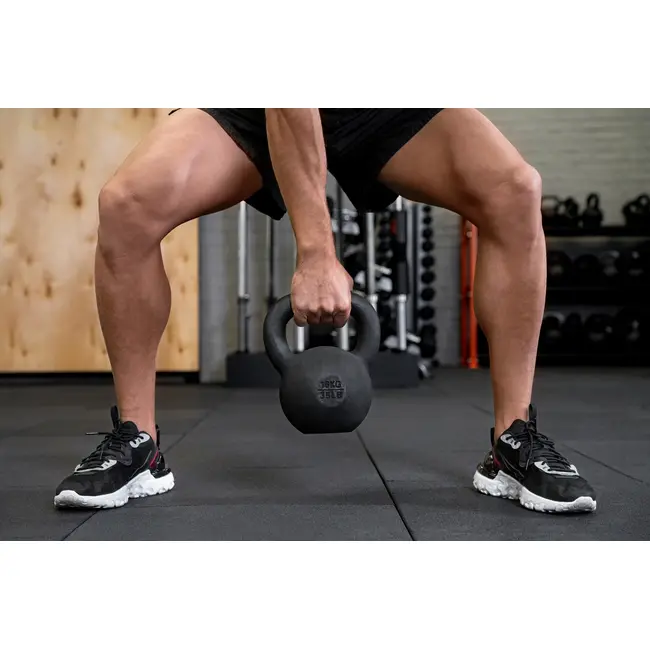 Kettlebell Otel - 12 Kg, Negru