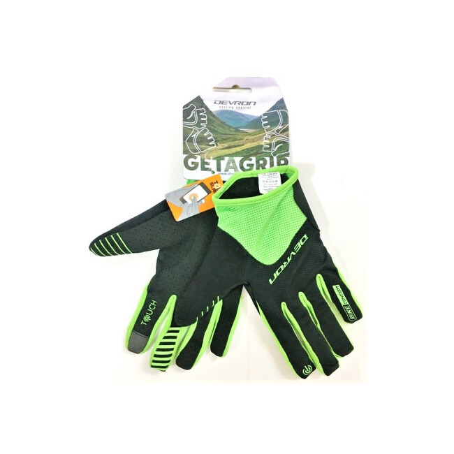 Manusi Ciclism Devron 9512 Touch - XL, Negru-Verde