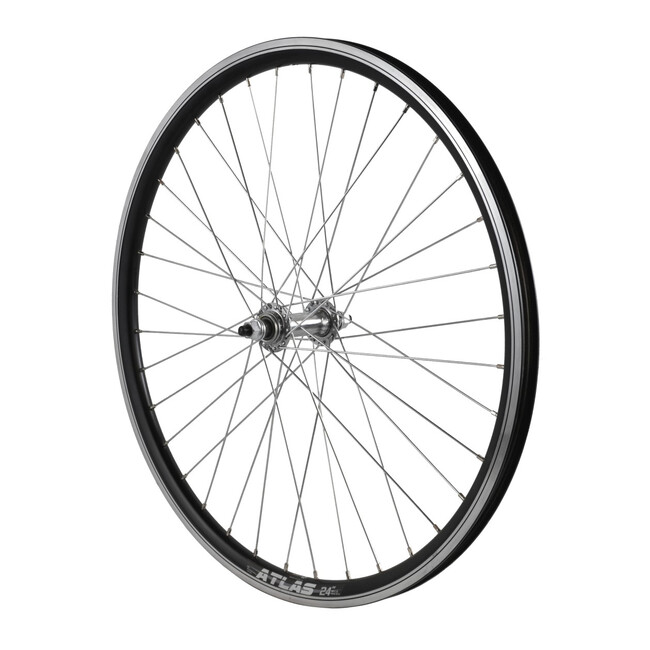 Roata Fata Bicicleta Cerurim 24 Inch, 36H, 507 x 18, Negru