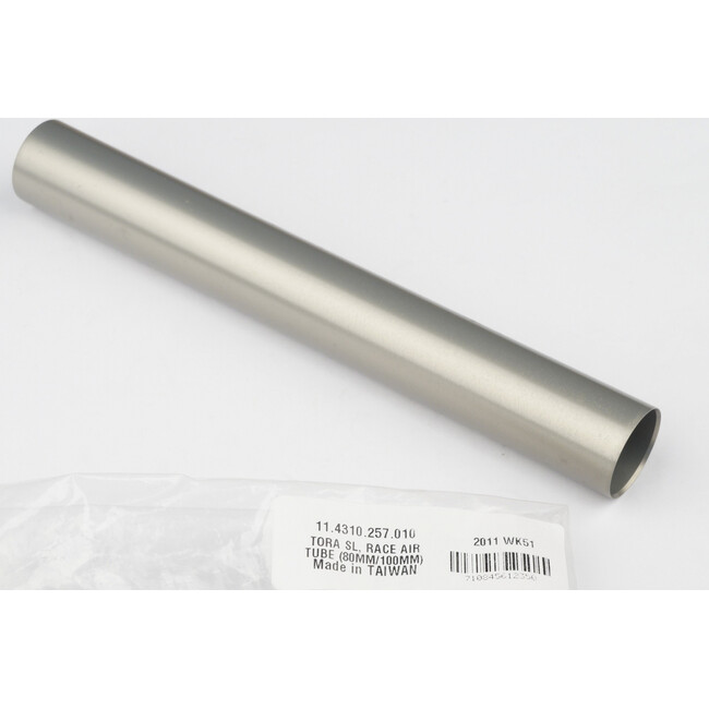 09 Tora Sl, Race Air Tube - 205 Mm, Silver