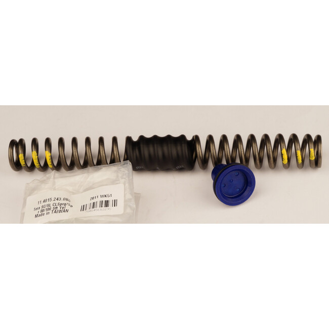 09 Tora Xc/Sl Coil Spring/Spacer Soft - 80/100 Mm, Yellow