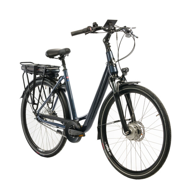 Bicicleta Electrica Corwin 28326 - 28 Inch, 530mm, frane hidraulice, Gri Lucios