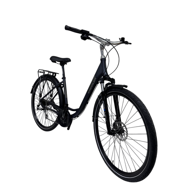 Bicicleta Trekking Kreidler - 28 Inch, M, Negru