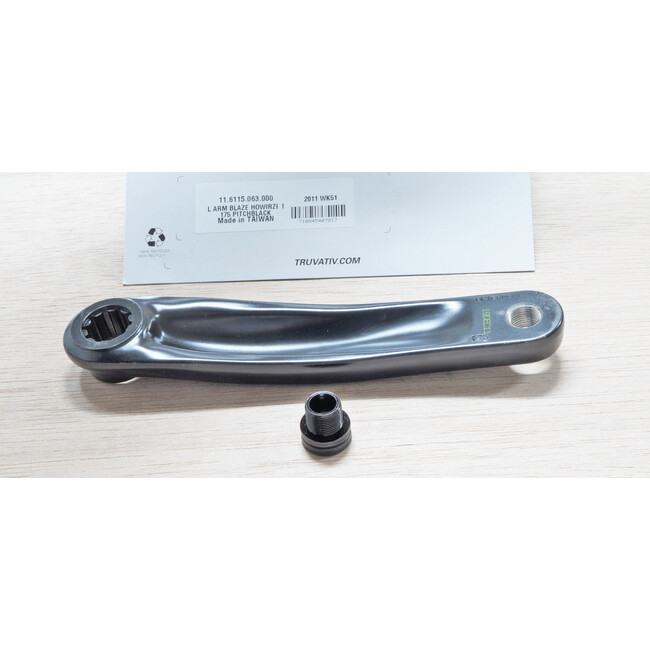 Left Arm Blaze Howitzer 175 Pitch - Black