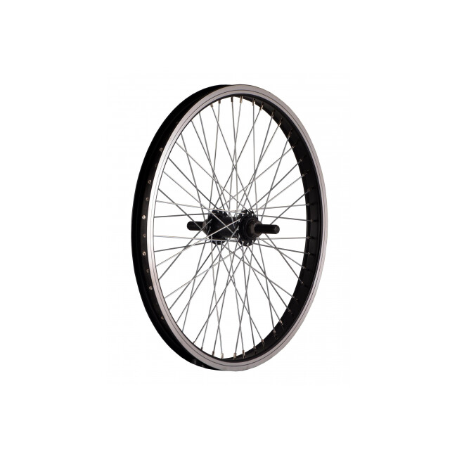 Roata Fata Bicicleta Cerurim, Janta Simpla Bmx Othin, 406X25, 20 inch, Negru
