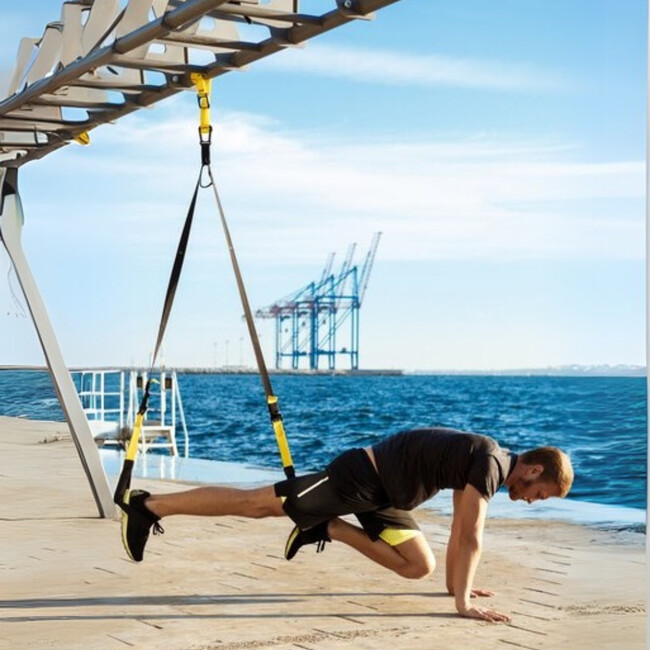 Sistem Trx Bodytrainer Home III - Negru-Verde