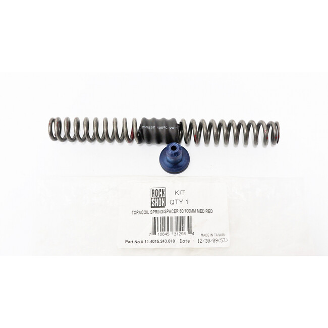 Toracoil Spring/Spacer - 80/100 Mm, Silver