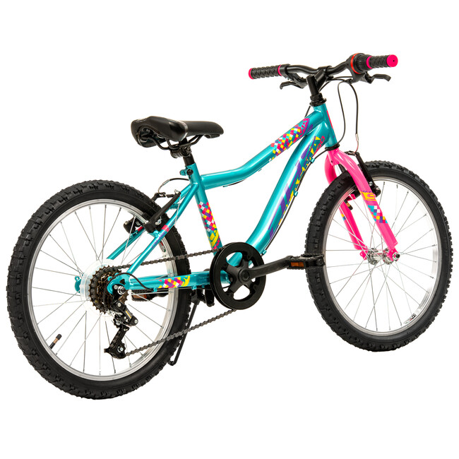 Bicicleta Copii DHS Plasma - 20 Inch, Turcoaz