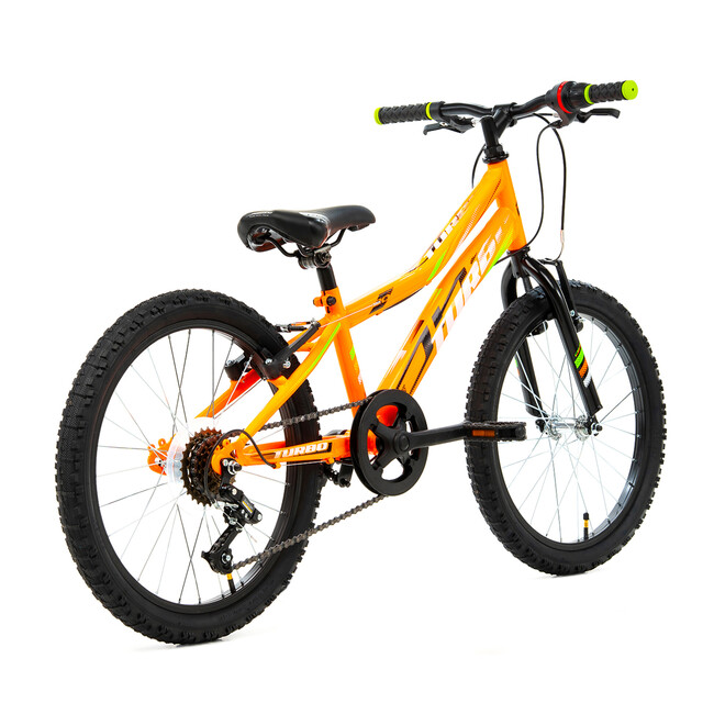 Bicicleta Copii DHS Turbo - 20 Inch, Portocaliu