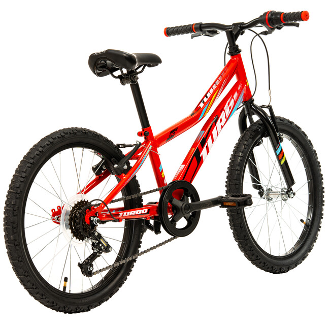 Bicicleta Copii DHS Turbo - 20 Inch, Rosu