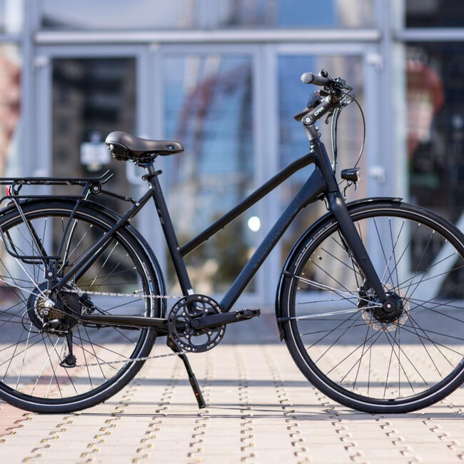 Bicicleta electrica Prophete 52581 - 28 inch, L, Negru