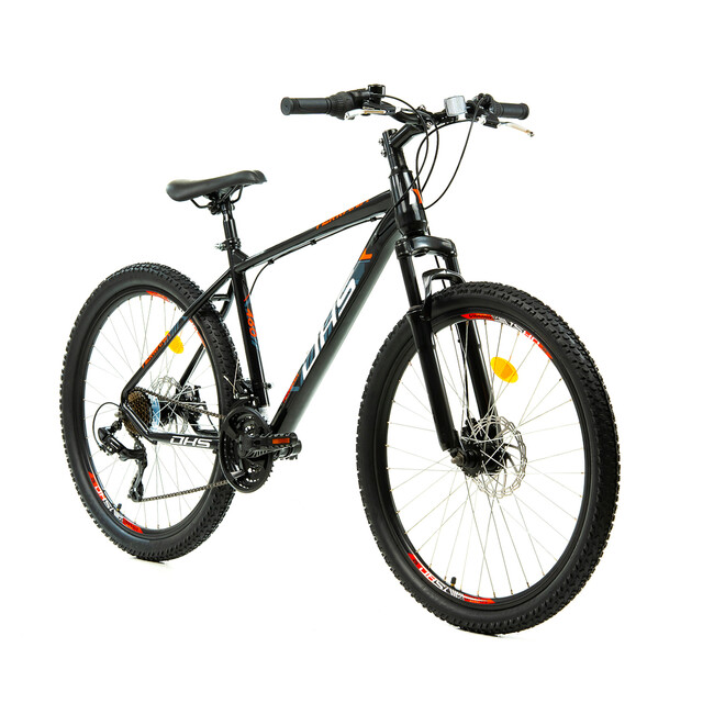Bicicleta Mtb Dhs 2605 - 26 inch, M, Negru/Rosu