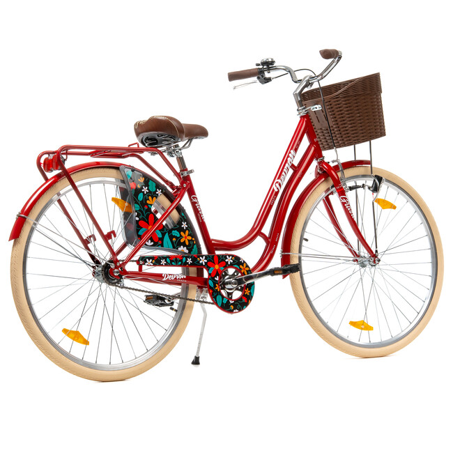 Bicicleta Oras Devron Grazia 1S - 28 Inch, L, Rosu