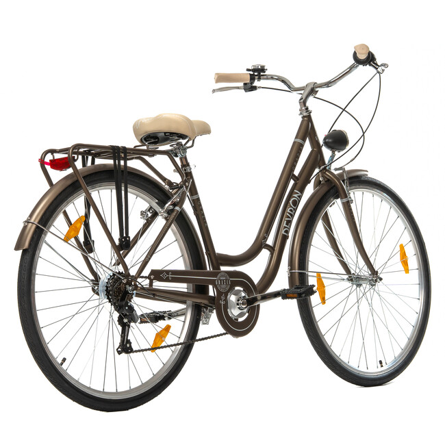 Bicicleta Oras Devron Grazia 6s Retro - 28 Inch, L, Maro