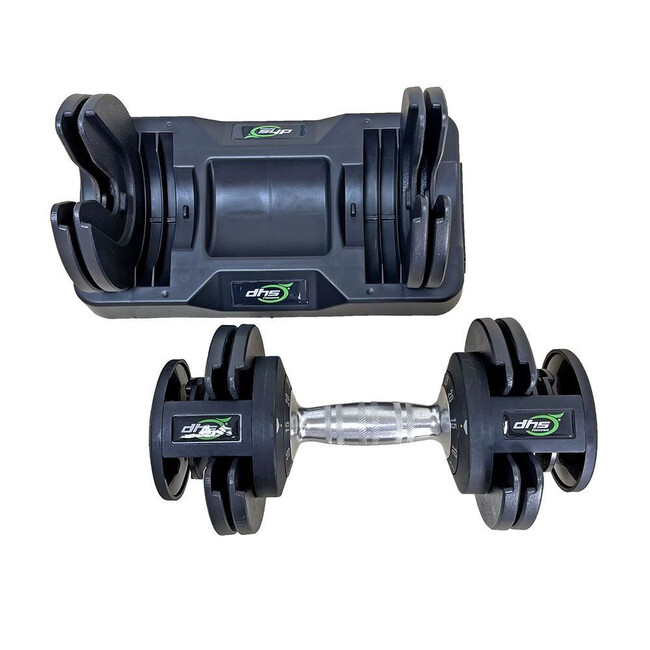 Gantera Reglabila Dhs 5012 - 12 Kg, Negru