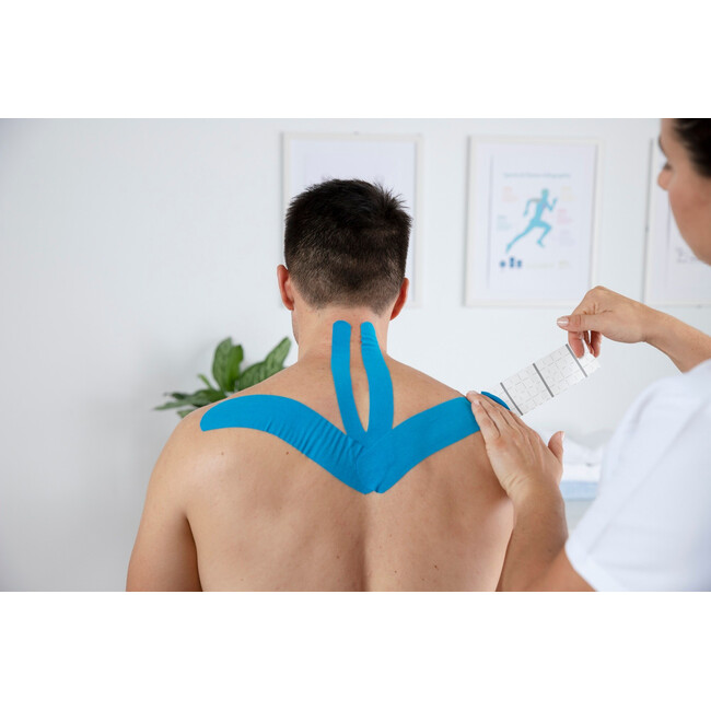 Banda Kinesio 5Cm X 5M, Albastru Inchis