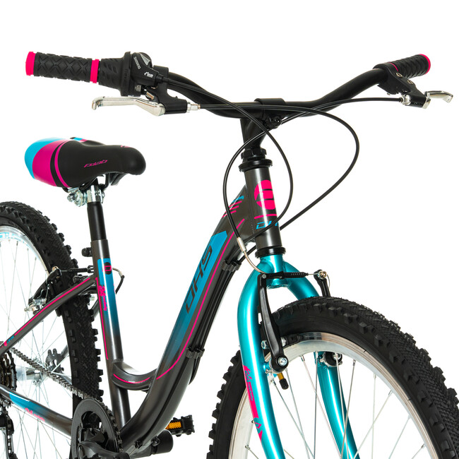 Bicicleta Copii DHS Modesty - 24 Inch, Gri