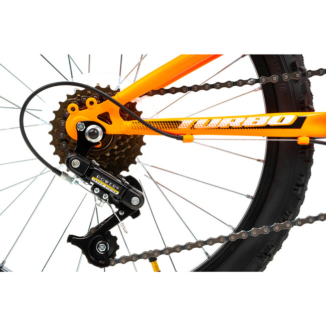 Bicicleta Copii DHS Turbo - 20 Inch, Portocaliu